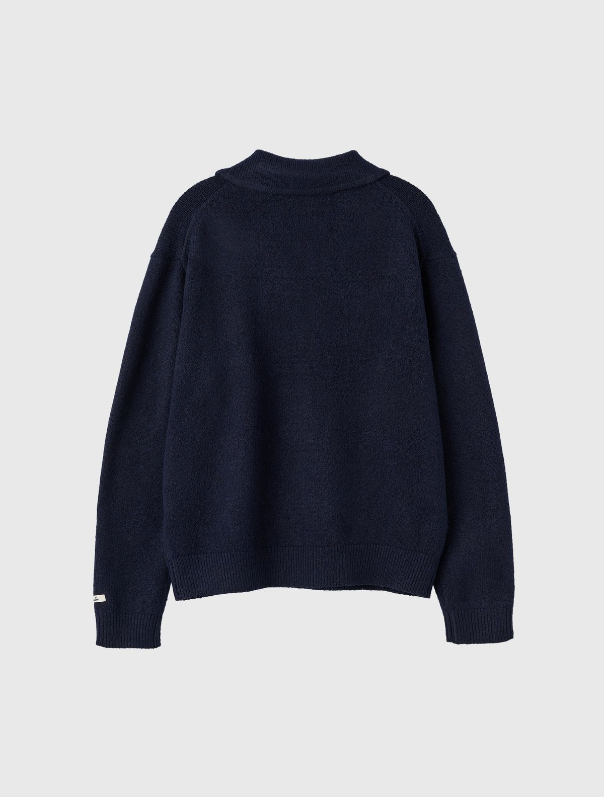 제너럴아이디어(GENERALIDEA) 루즈핏 라운드 카라 풀오버 [NAVY] / WBE4L05535