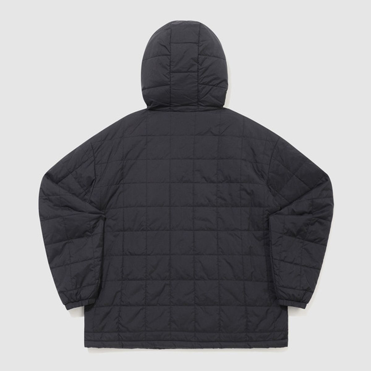 엄브로(UMBRO) 멜로우 퀼티드 패딩 후드아노락 블랙 UQ423CWTO1