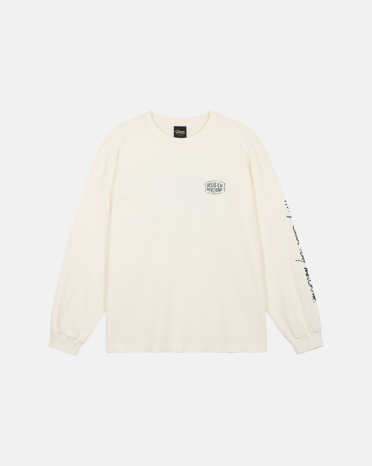 데우스 엑스 마키나(DEUS EX MACHINA) Graphic Ls Tee_Ivory