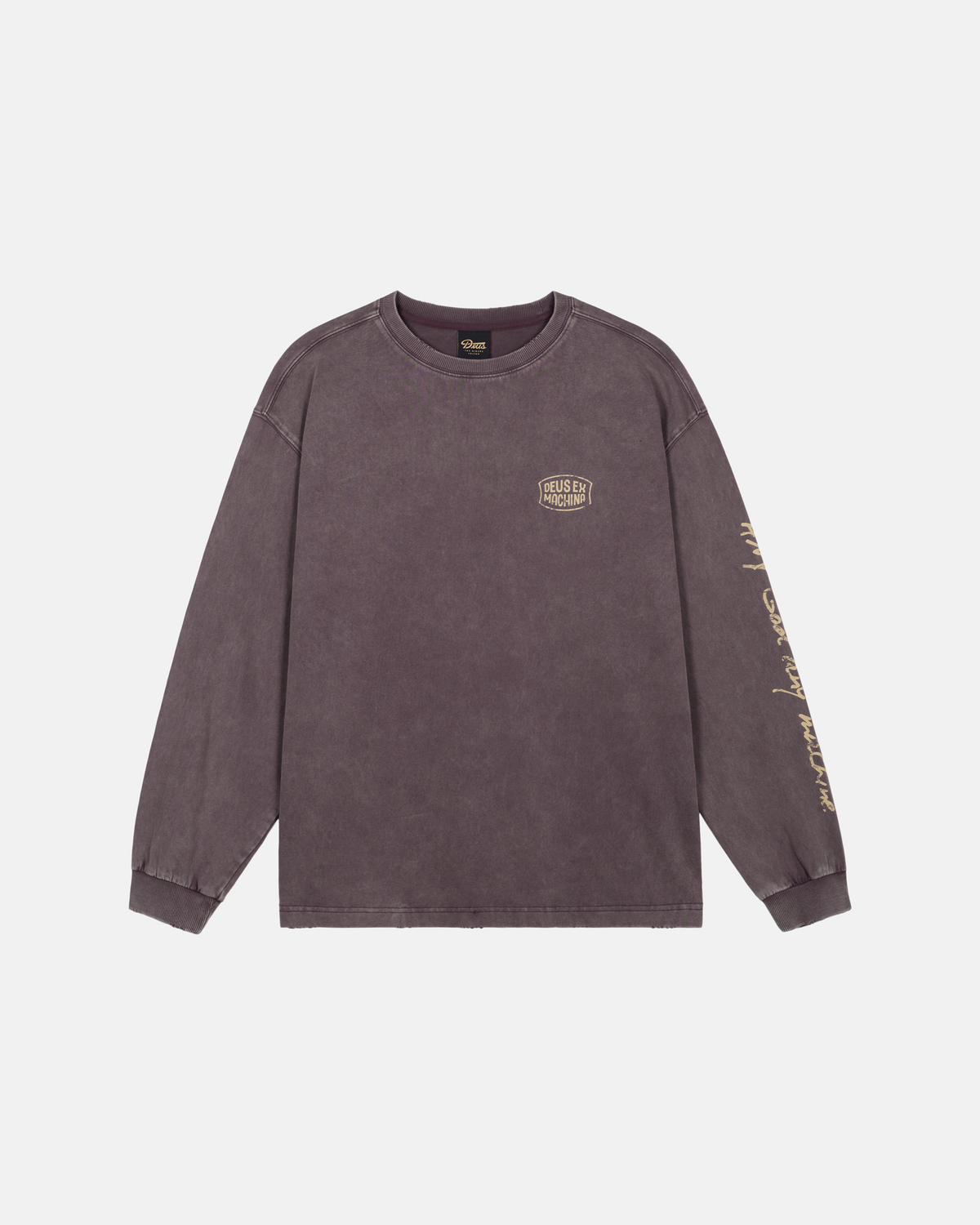 데우스 엑스 마키나(DEUS EX MACHINA) Graphic Ls Tee_Purple
