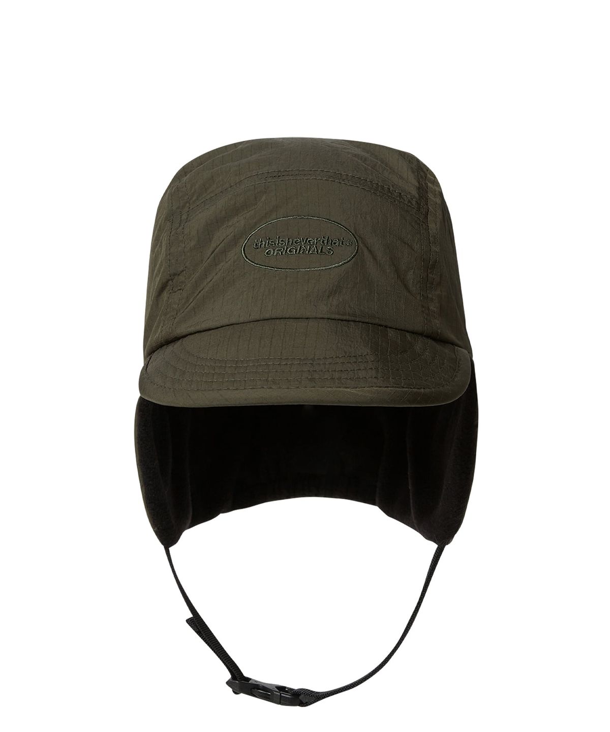 디스이즈네버댓(THISISNEVERTHAT) Earflap Duckbill Cap Khaki