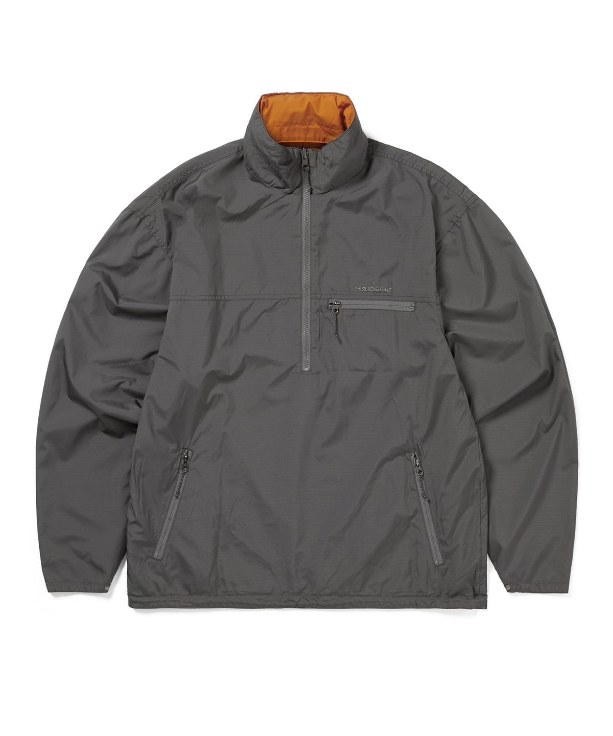 디스이즈네버댓(THISISNEVERTHAT) Reversible Air Pullover Orange