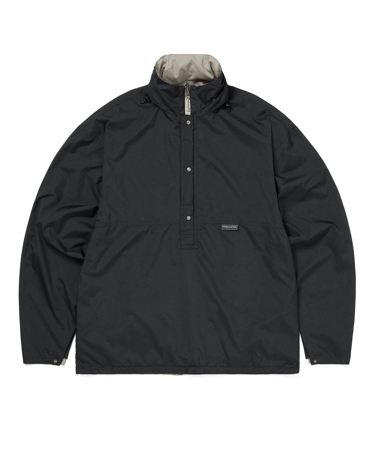 디스이즈네버댓(THISISNEVERTHAT) Reversible Air Pullover Black