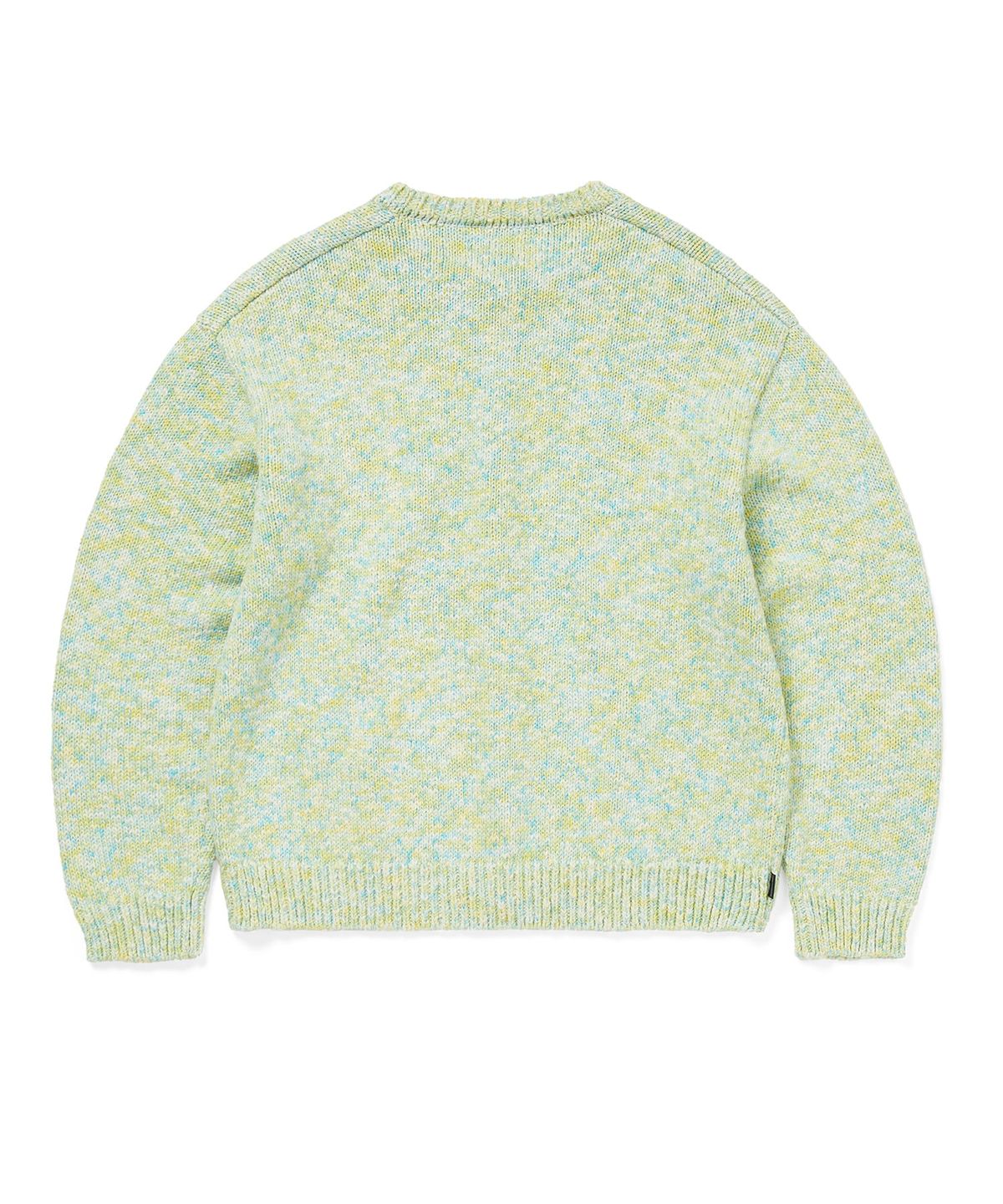 디스이즈네버댓(THISISNEVERTHAT) Rainbow Knit Cardigan Blue