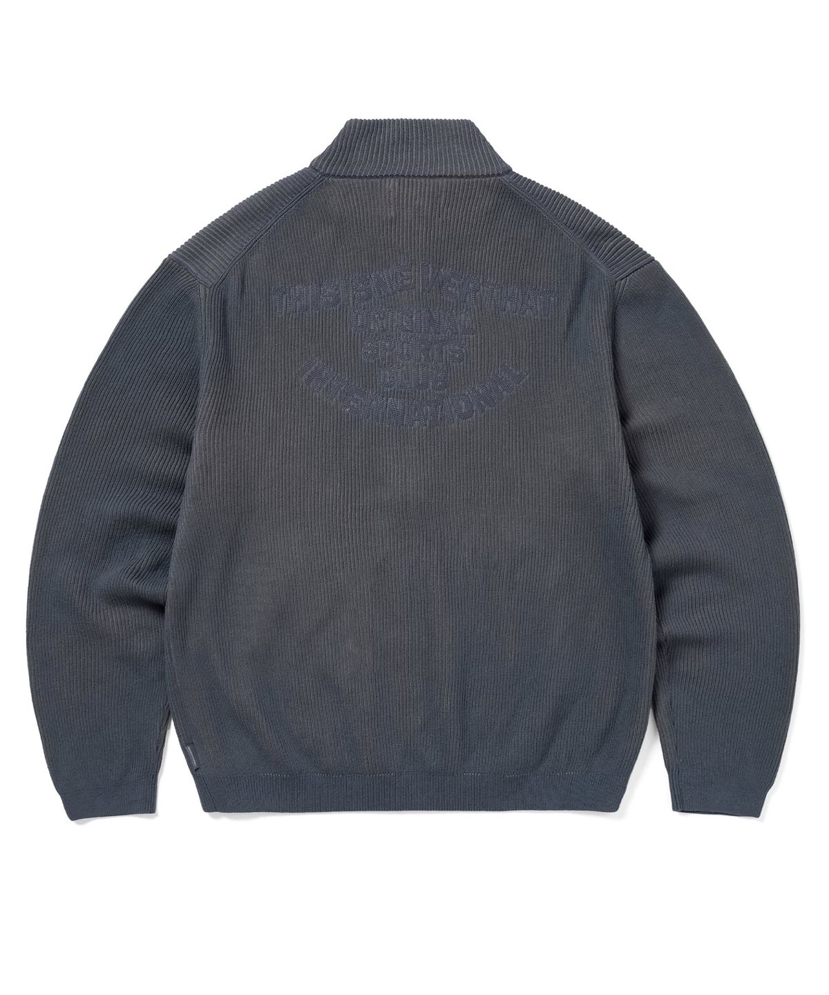디스이즈네버댓(THISISNEVERTHAT) Full Zip Cardigan Slate