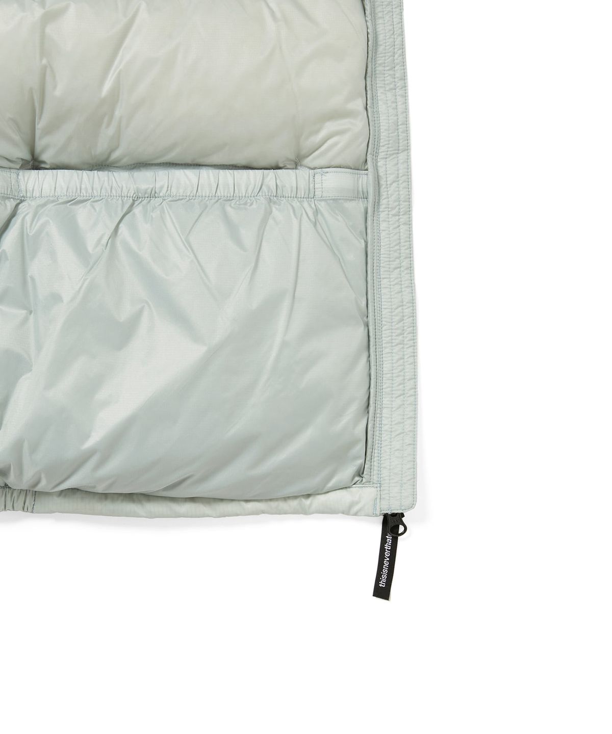 디스이즈네버댓(THISISNEVERTHAT) PERTEX T Down Vest Pale Blue
