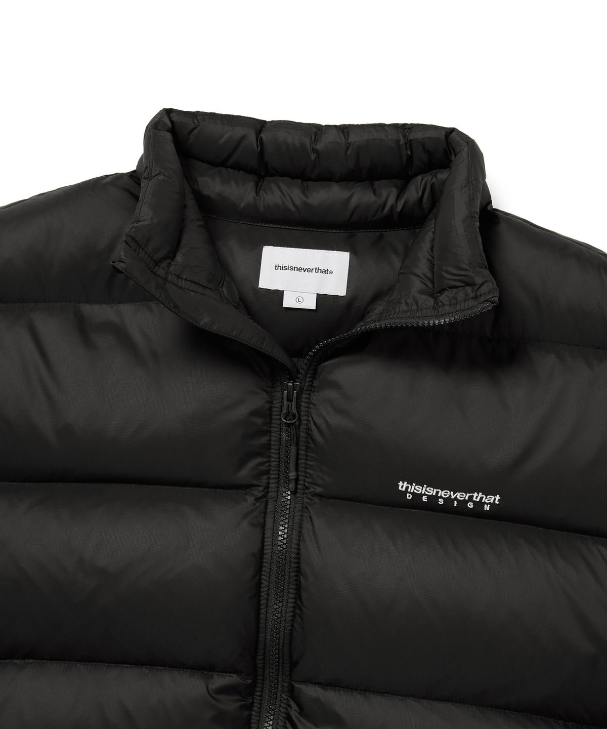 디스이즈네버댓(THISISNEVERTHAT) DSN Down Puffer Jacket Black