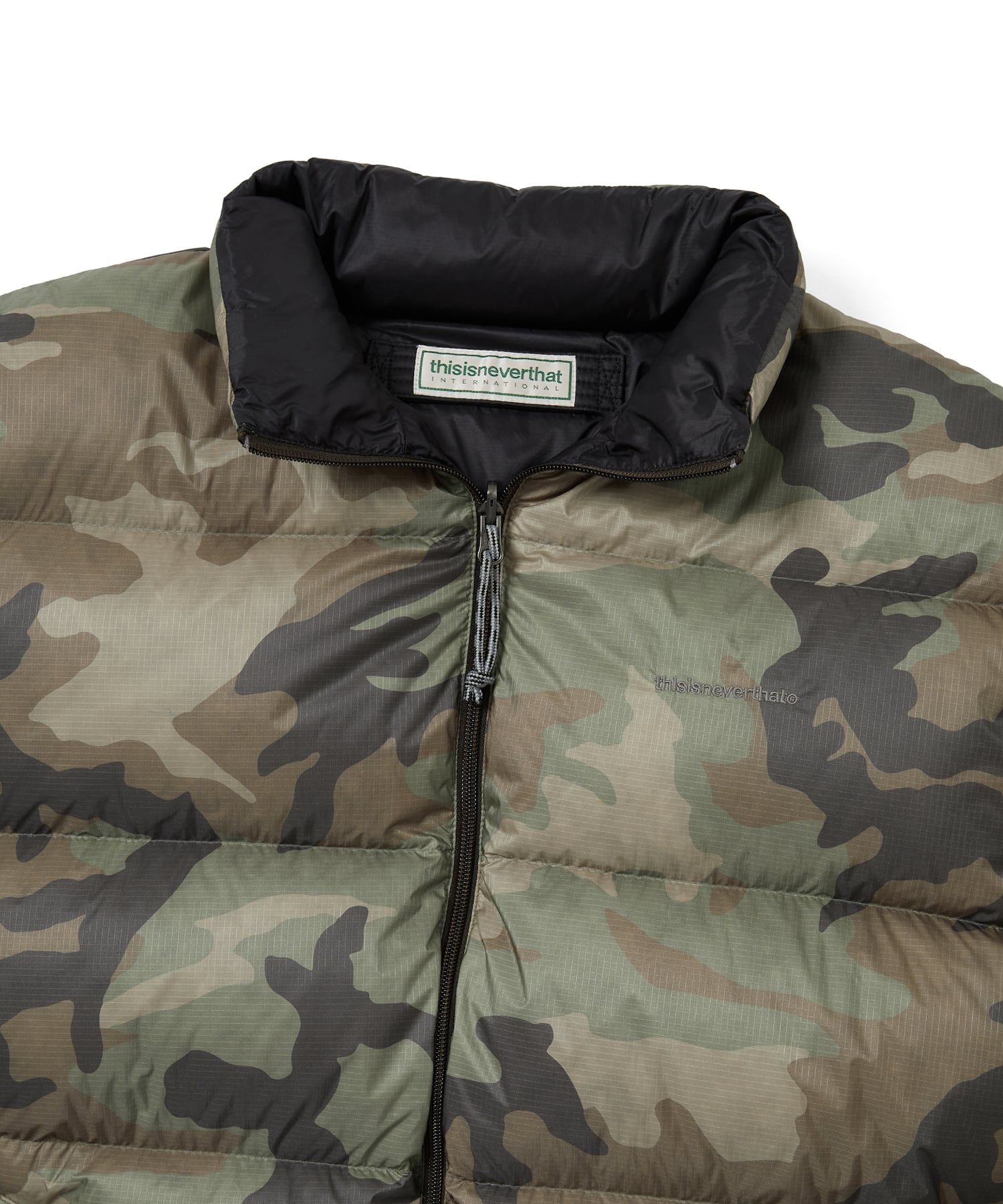 MUSINSA | thisisneverthat PERTEX Reversible T Down Jacket Camo