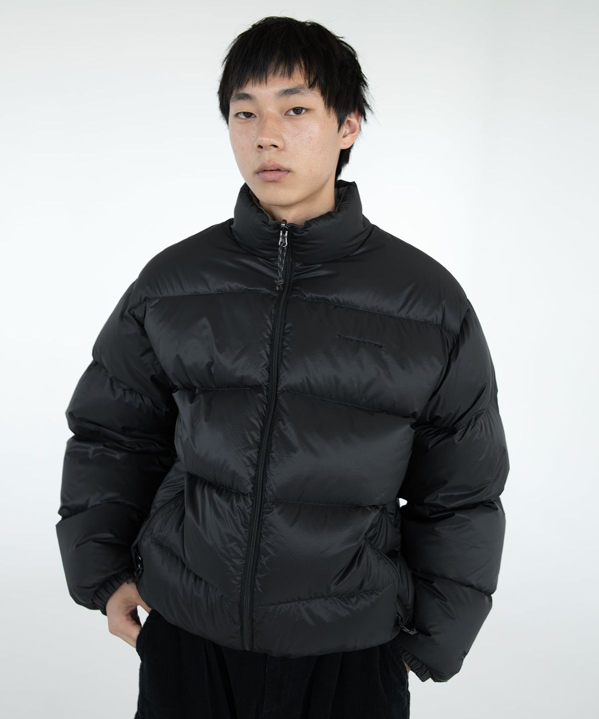 디스이즈네버댓(THISISNEVERTHAT) PERTEX Reversible T Down Jacket Black