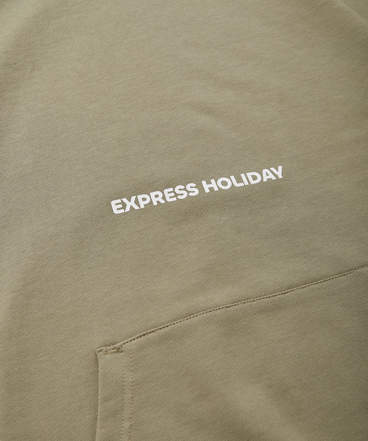 익스프레스홀리데이(EXPRESSHOLIDAY) 러쉬아웃 트래블러 후디_카키
