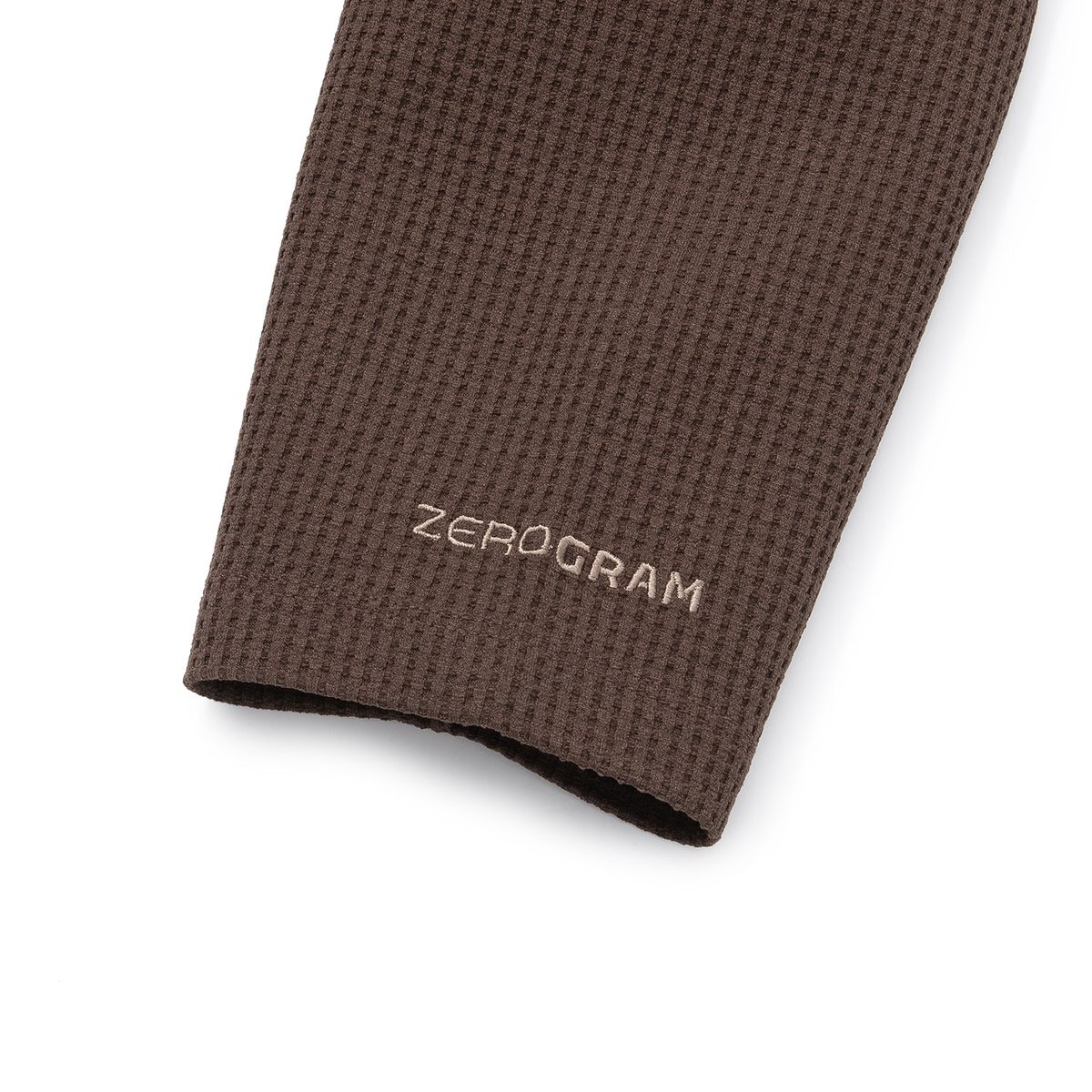 제로그램(ZEROGRAM) SEAWOOL 와플 후드 티셔츠