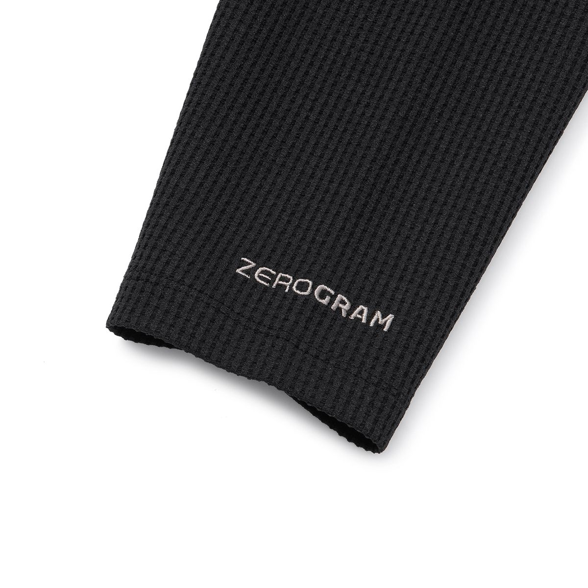 제로그램(ZEROGRAM) SEAWOOL 와플 후드 티셔츠