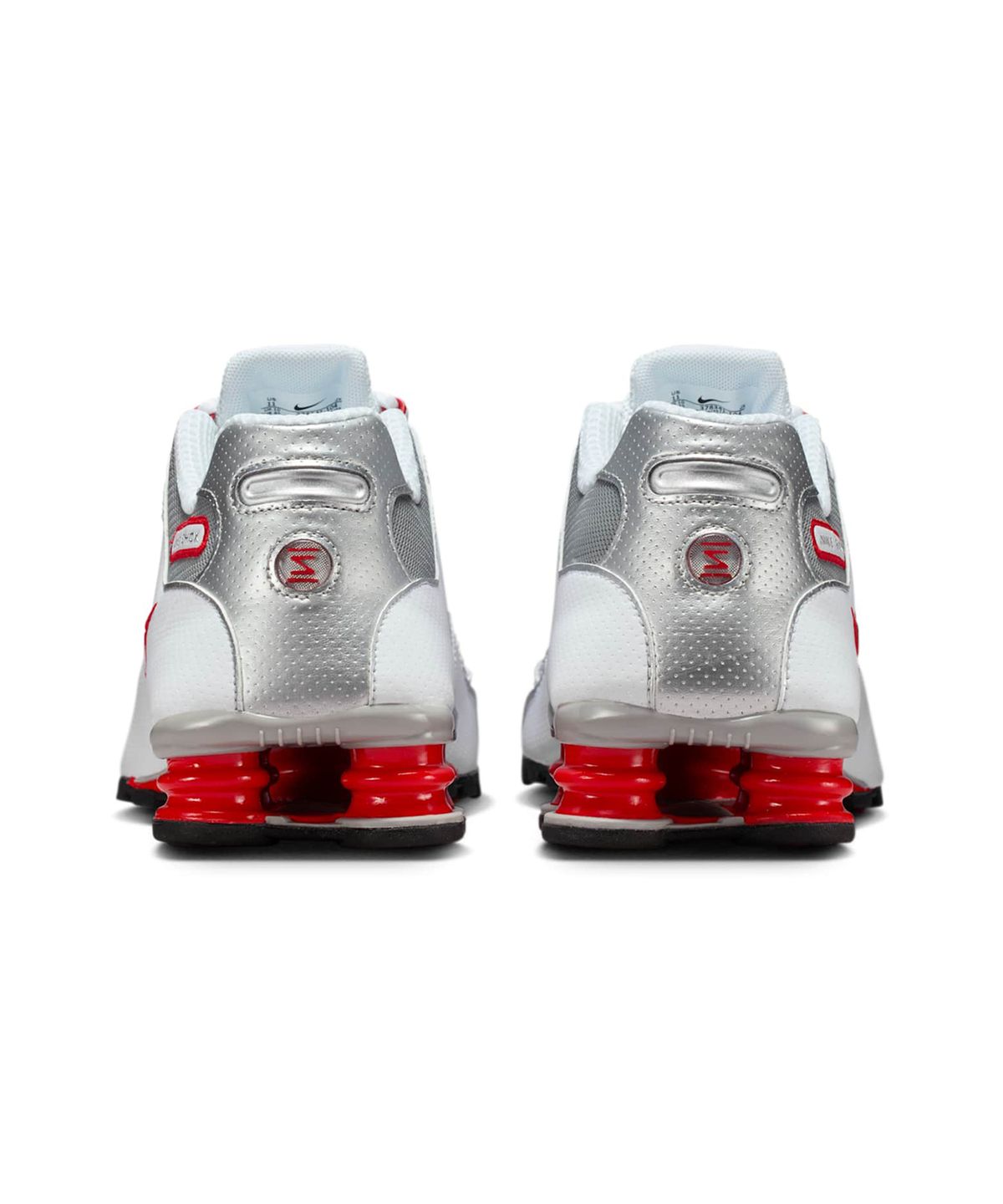 나이키(NIKE) 샥스 NZ M - 화이트:스포츠 레드:쿨 그레이:메탈릭 실버 / 378341-104