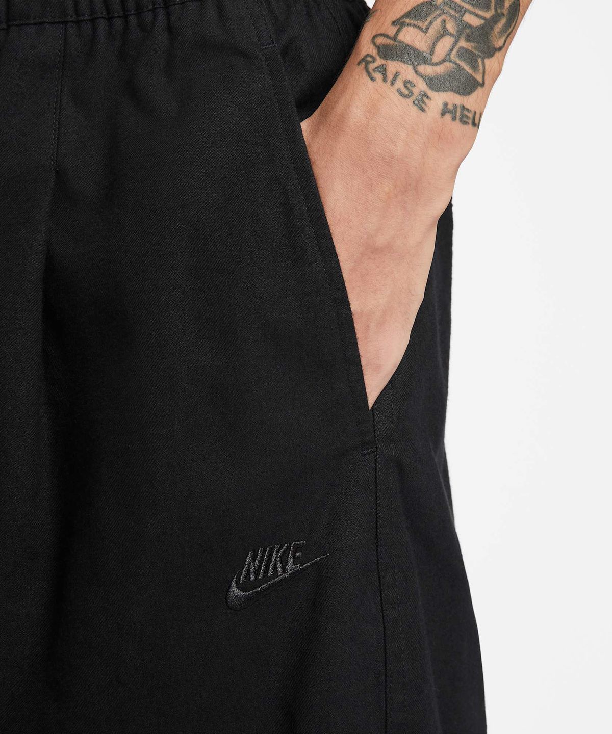 나이키(NIKE) 스포츠웨어 클럽 헤비웨이트 벌룬 팬츠 M - 블랙 / HV1424-010