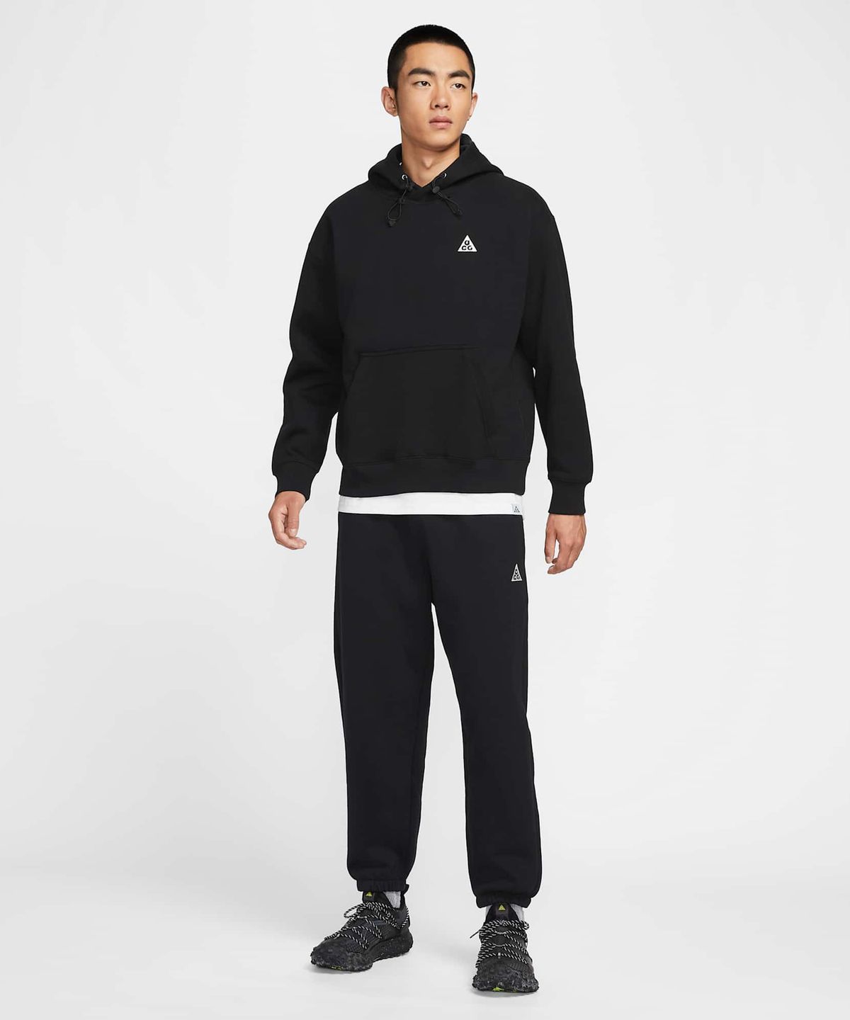나이키(NIKE) ACG 써마 핏 플리스 풀오버 후디 M - 블랙:앤트러사이트:서밋 화이트 / DZ3393-011