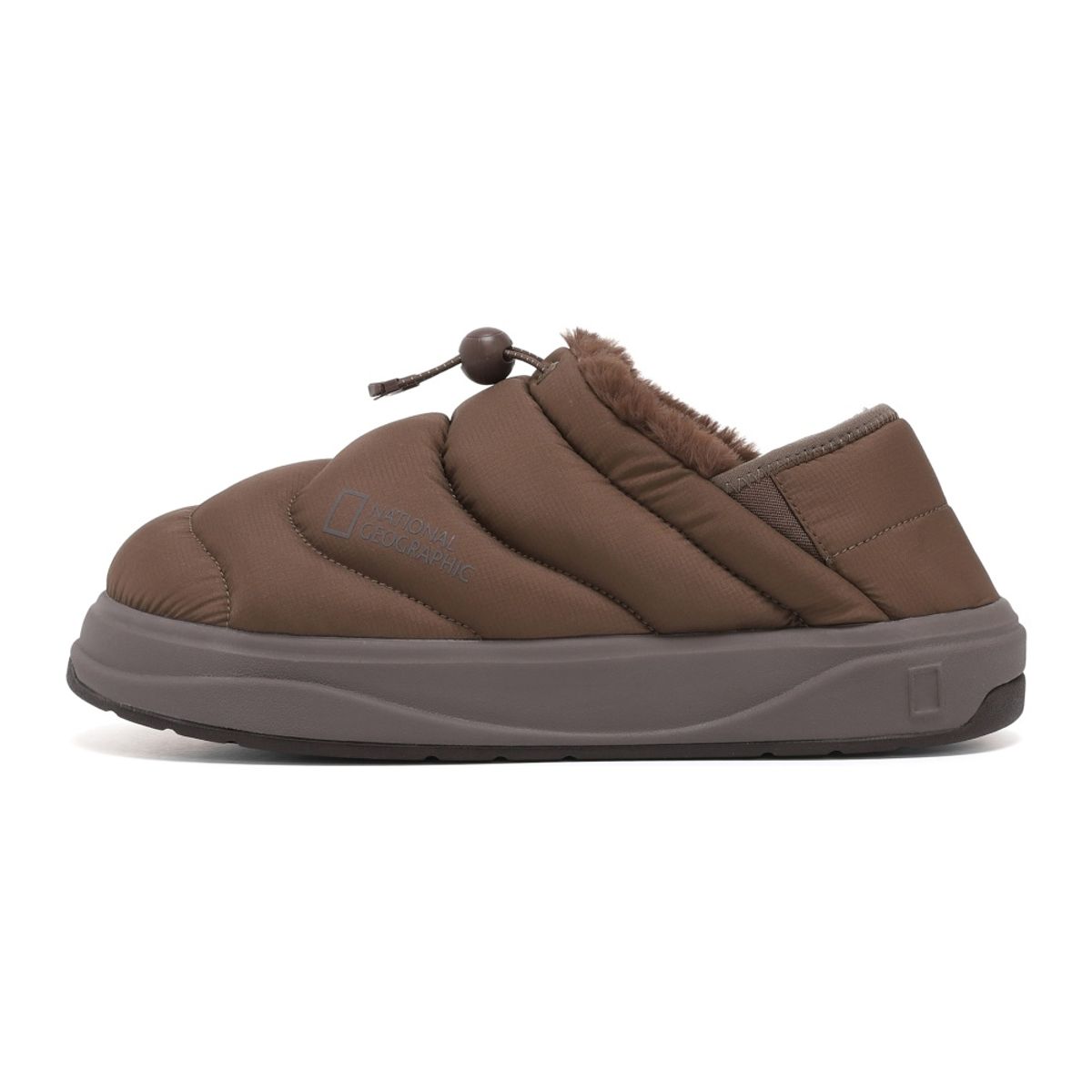 내셔널지오그래픽(NATIONALGEOGRAPHIC) N254UWT351 플러피 슬립온 V2 BROWN