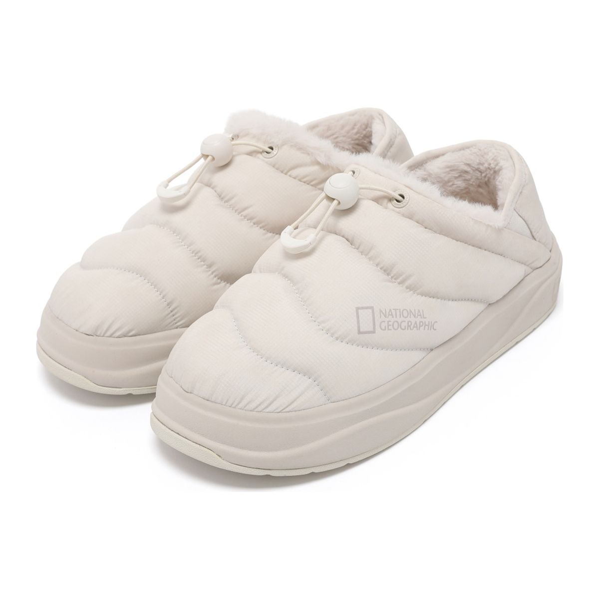 내셔널지오그래픽(NATIONALGEOGRAPHIC) N254UWT351 플러피 슬립온 V2 BEIGE