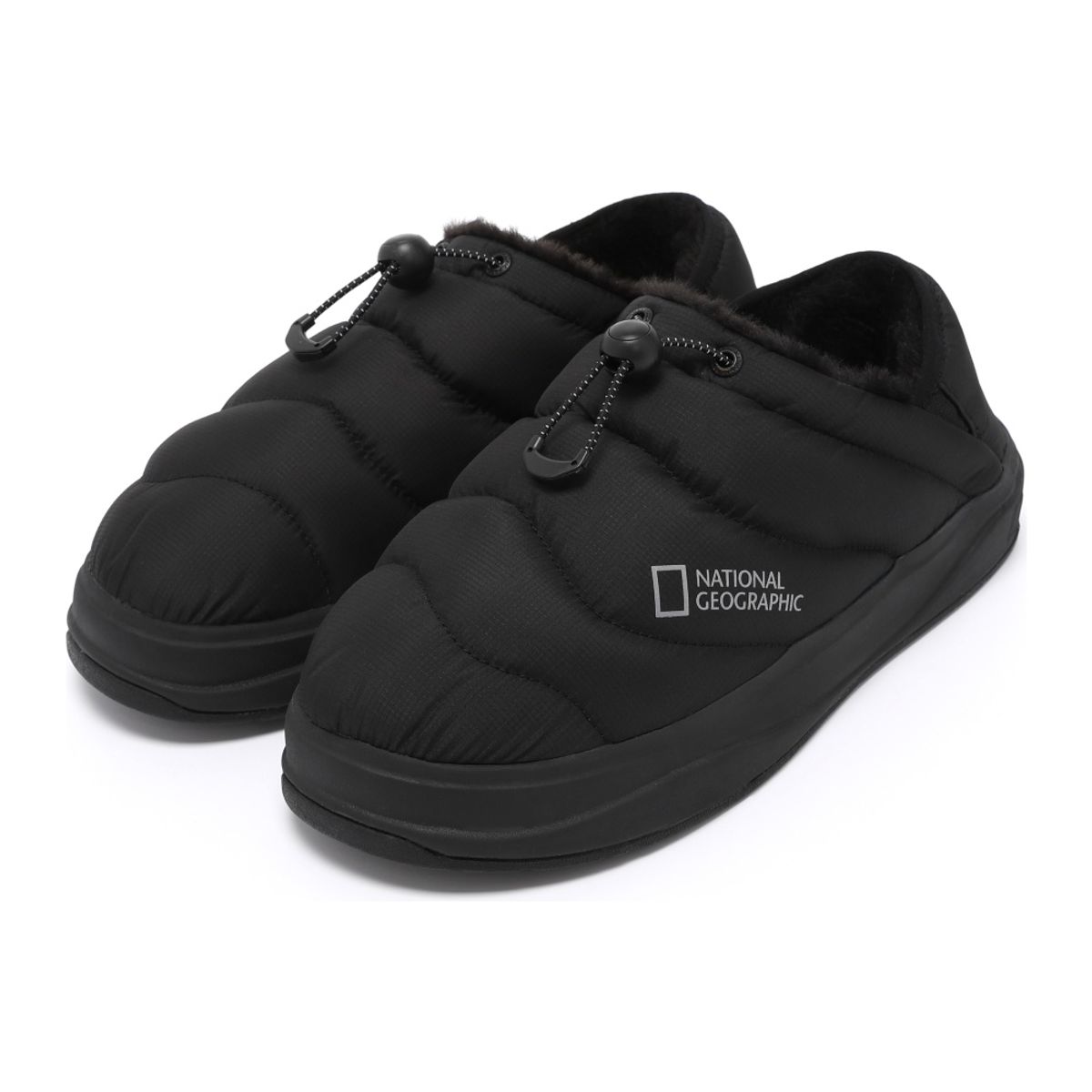 내셔널지오그래픽(NATIONALGEOGRAPHIC) N254UWT351 플러피 슬립온 V2 BLACK
