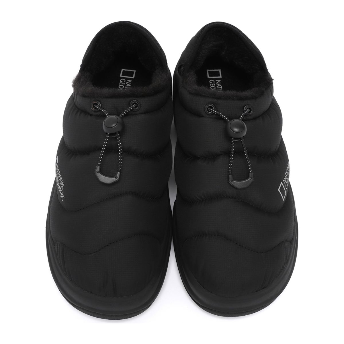 내셔널지오그래픽(NATIONALGEOGRAPHIC) N254UWT351 플러피 슬립온 V2 BLACK