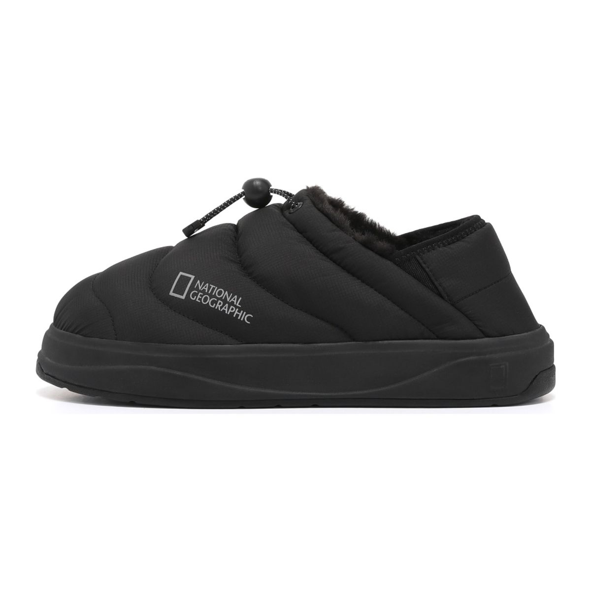 내셔널지오그래픽(NATIONALGEOGRAPHIC) N254UWT351 플러피 슬립온 V2 BLACK
