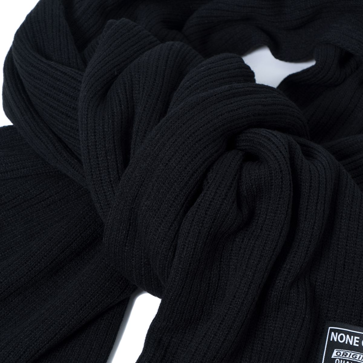 노드(NOD) Super Oversized muffler (Black)