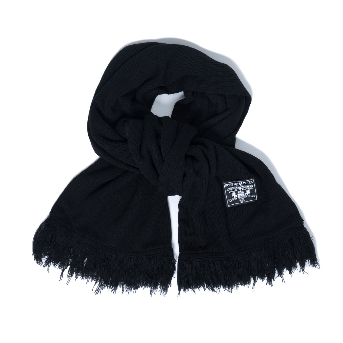 노드(NOD) Super Oversized muffler (Black)