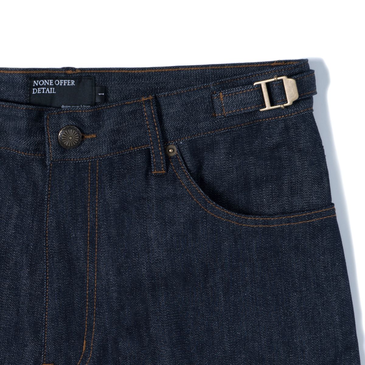 노드(NOD) Wide Baggy Denim pants (Indigo blue)