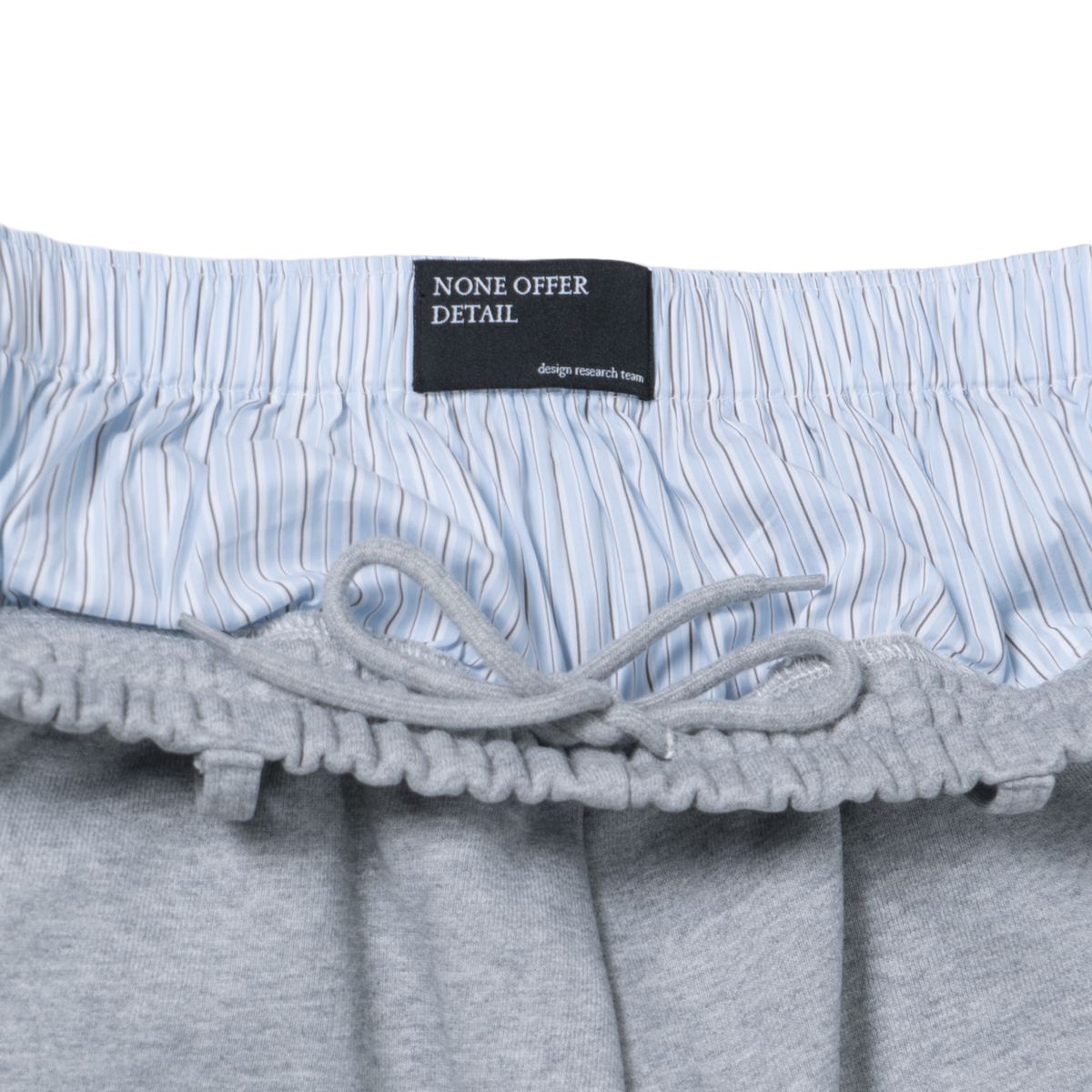 노드(NOD) Trunk Sagging Baggy Sweatpants (Grey)