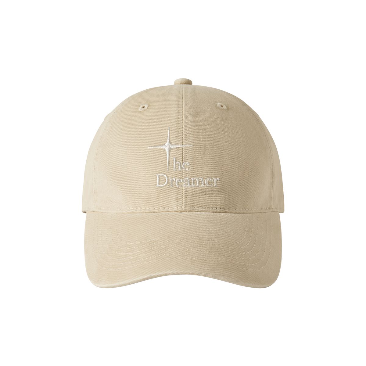 드리머(DREEMR) Washed Casual Logo Ball Cap - Beige