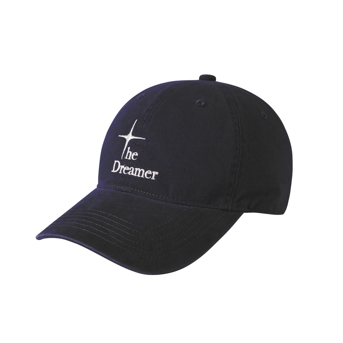 드리머(DREEMR) Washed Casual Logo Ball Cap - Navy