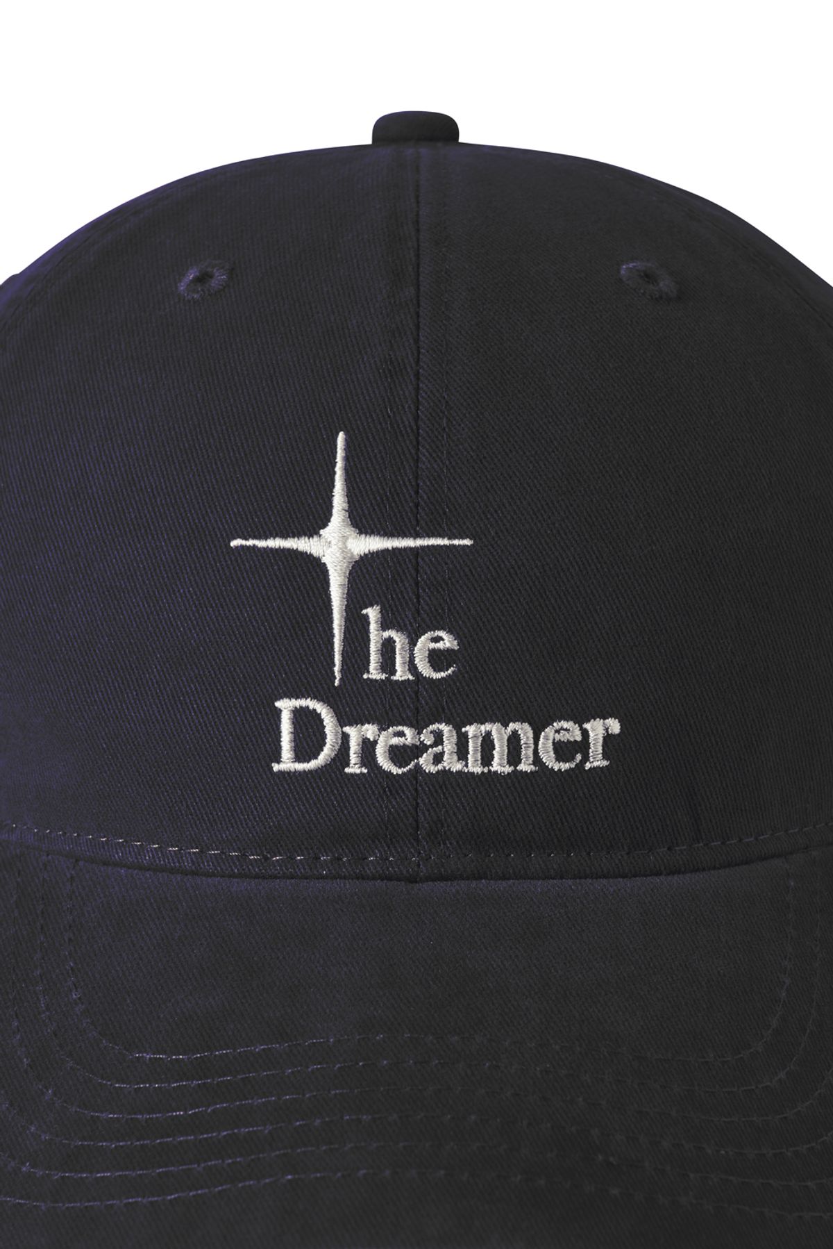 드리머(DREEMR) Washed Casual Logo Ball Cap - Navy