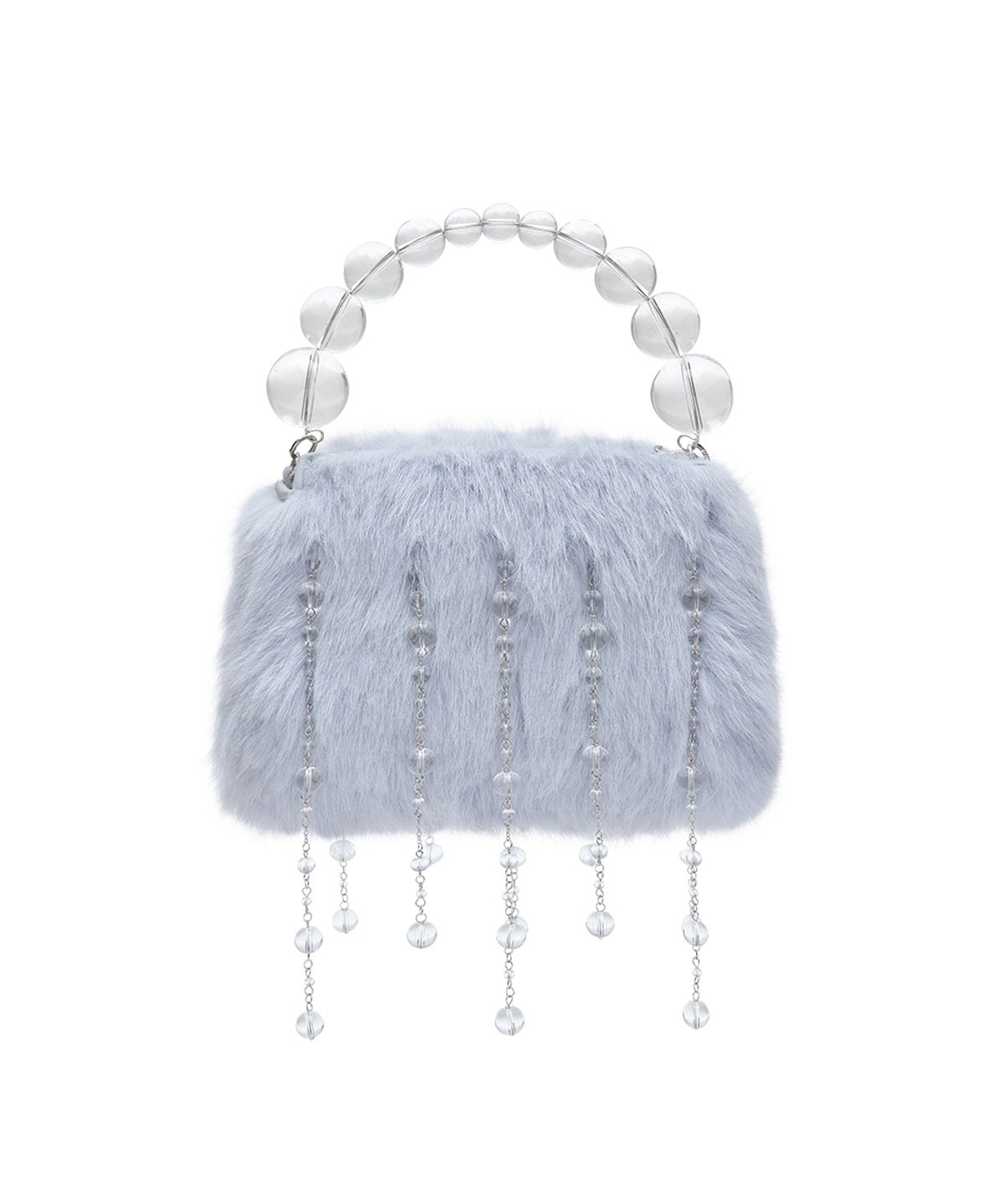 락피쉬웨더웨어(ROCKFISH WEATHERWEAR) [X SUSAN FANG] FURRY BUBBLE RAIN BAG - SKY BLUE