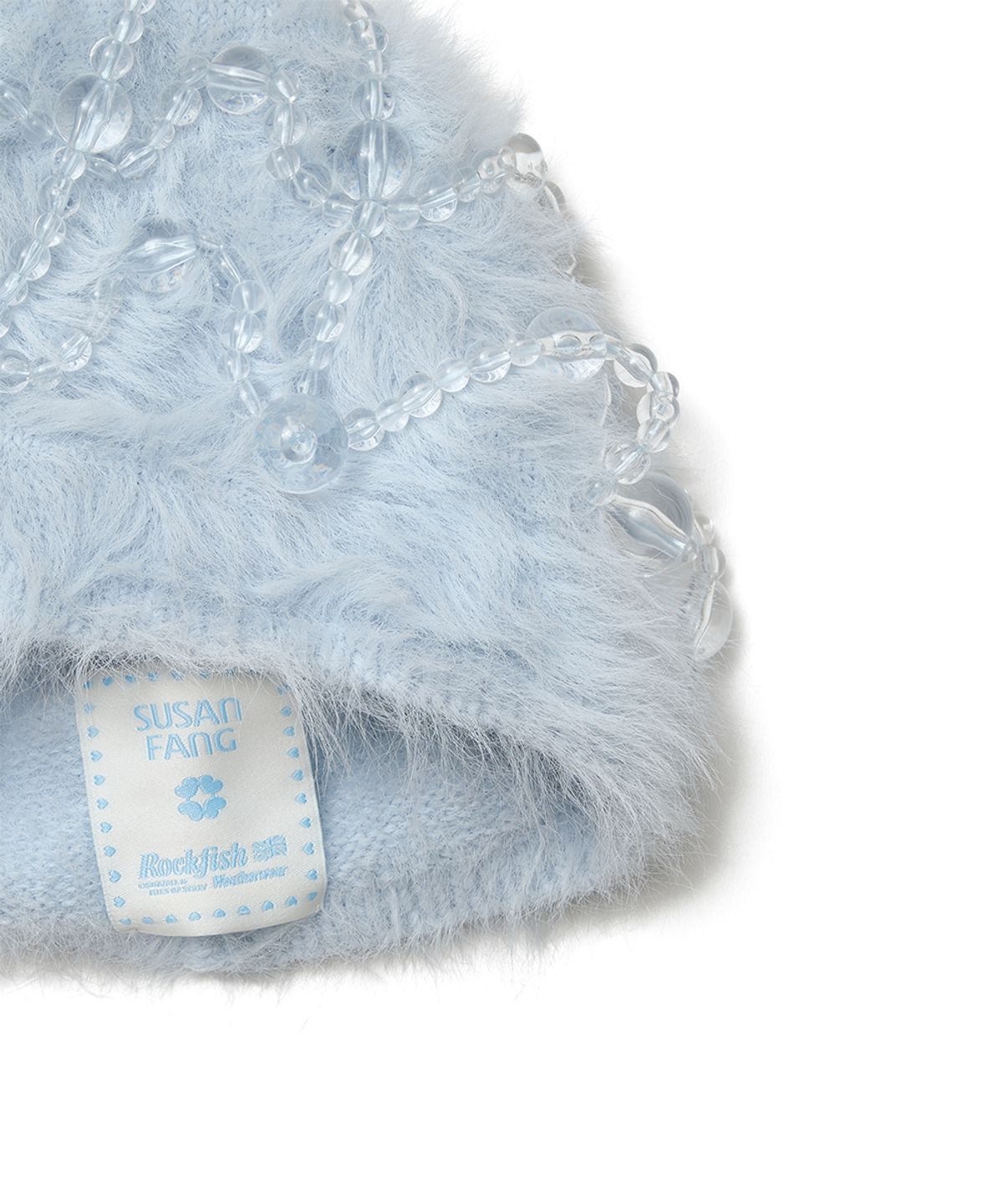 락피쉬웨더웨어(ROCKFISH WEATHERWEAR) [X SUSAN FANG] FURRY BUBBLE HAT - SKY BLUE