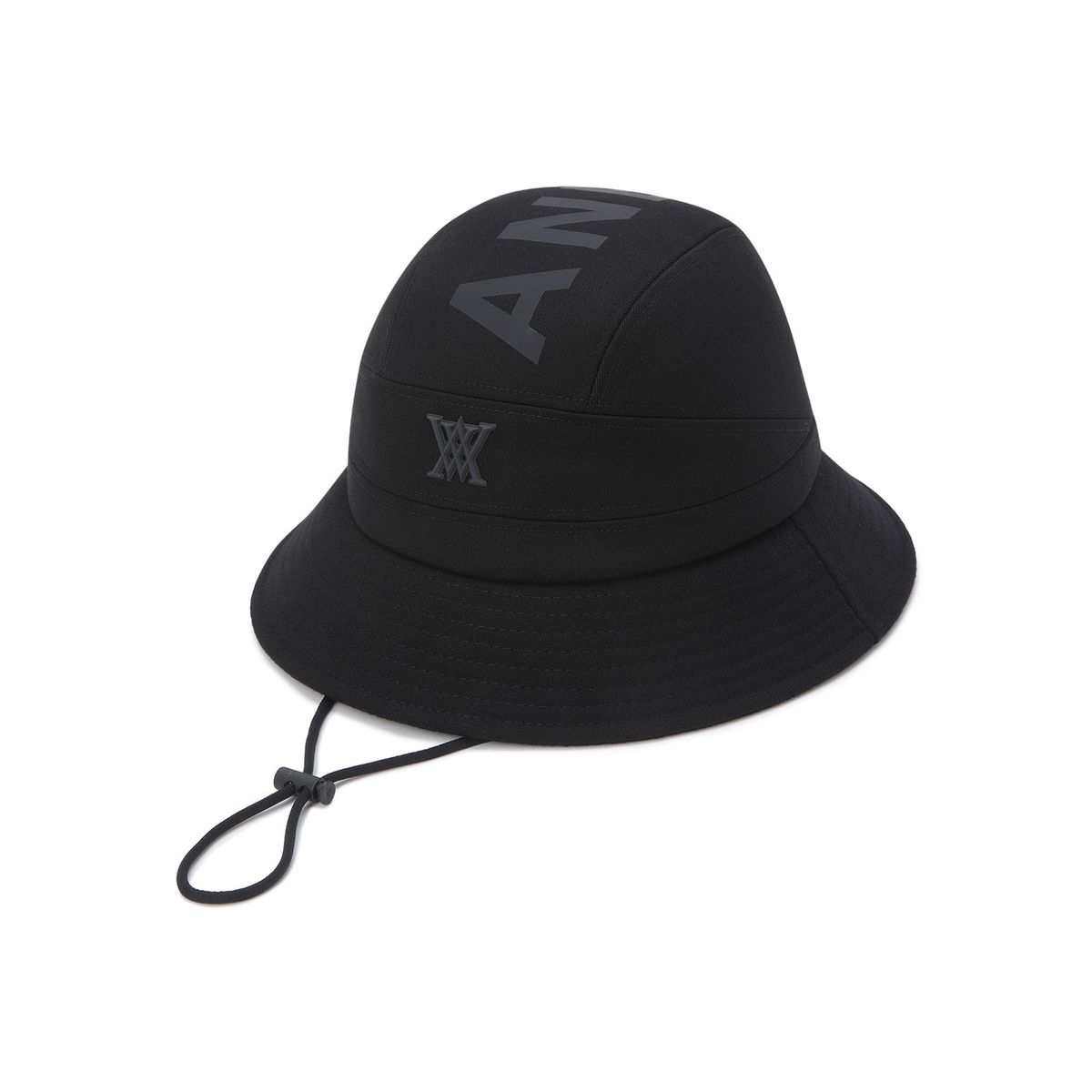 어뉴골프(ANEW GOLF) UNI TOP LOGO BUCKET HAT_BK