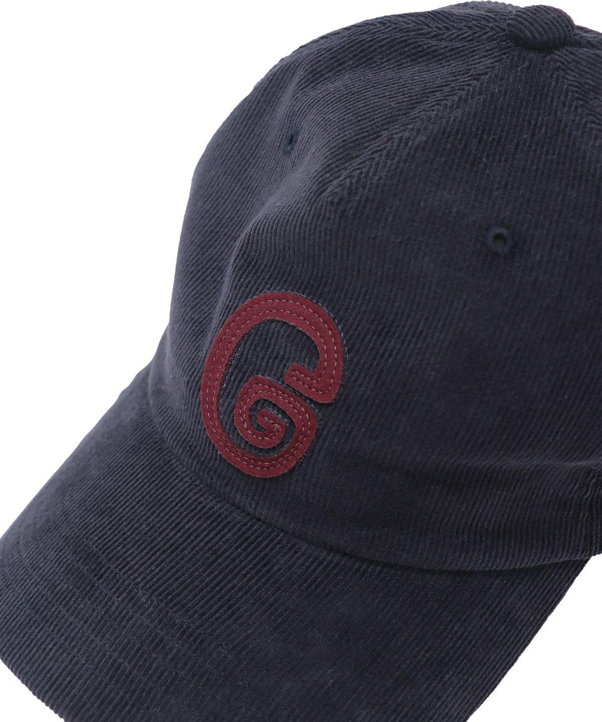1011갤러리(1011 GALLERY) G Logo 5pannel Corduroy Cap - Navy