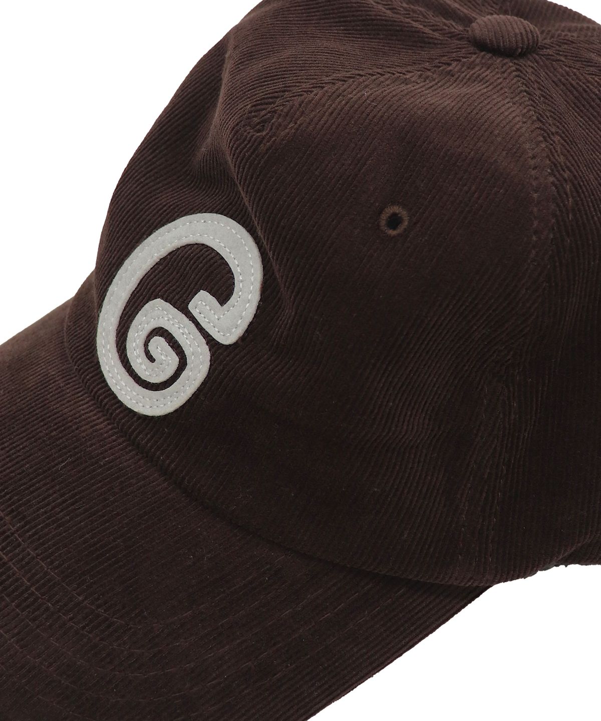 1011갤러리(1011 GALLERY) G Logo 5pannel Corduroy Cap - Brown