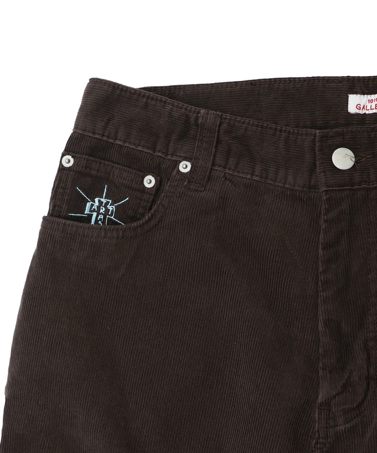 1011갤러리(1011 GALLERY) Gallery Corduroy Skate Pants  - Brown