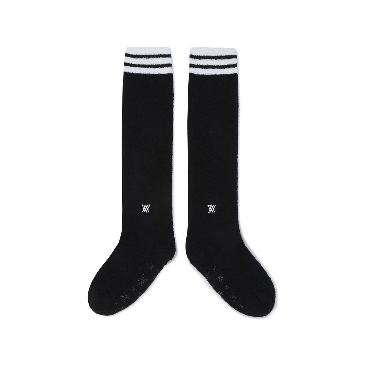 어뉴골프(ANEW GOLF) WOMEN TACTEL KNEE SOCKS_BK