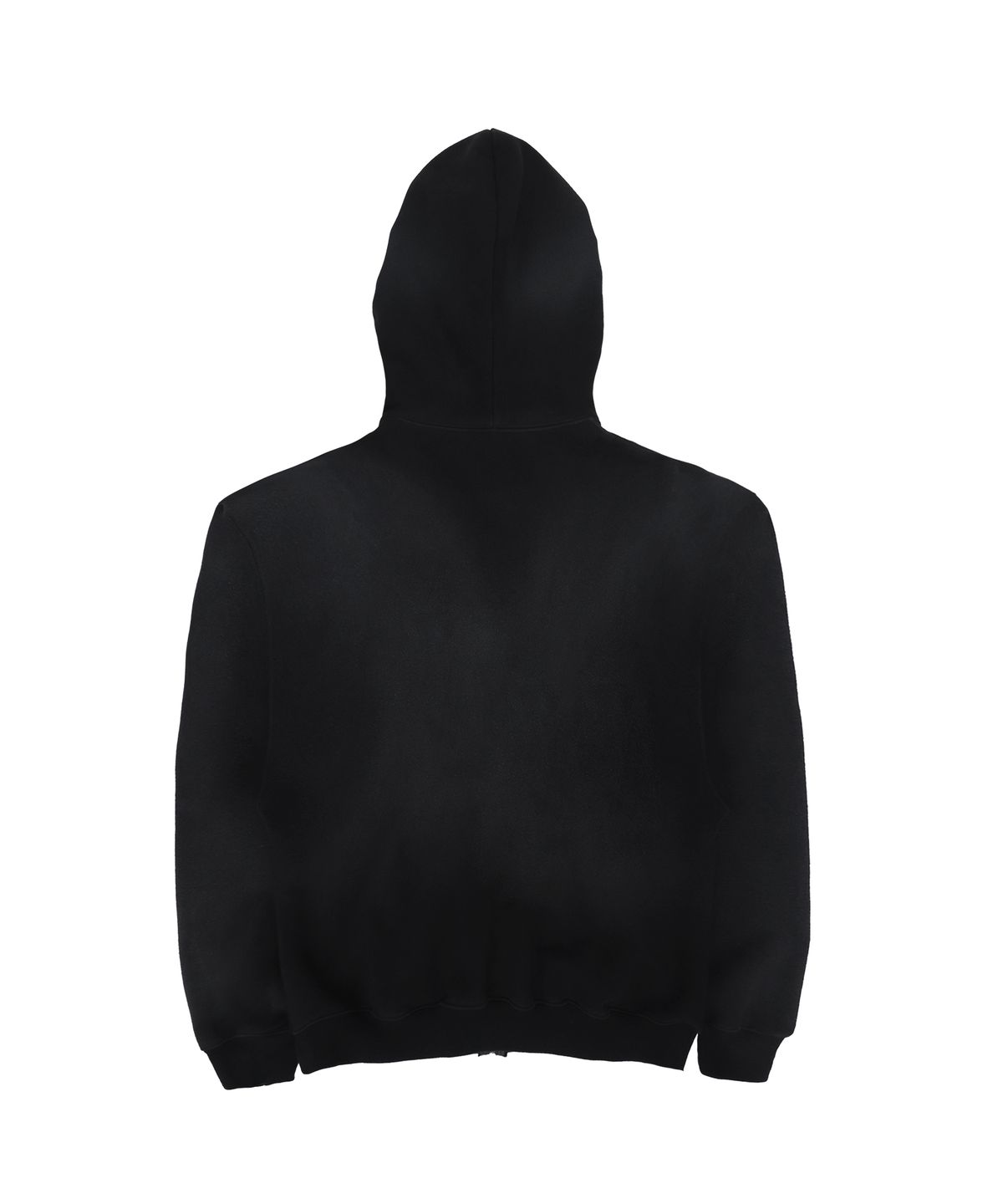 1011갤러리(1011 GALLERY) Gallery Tape Logo Washed Hoodie - Black