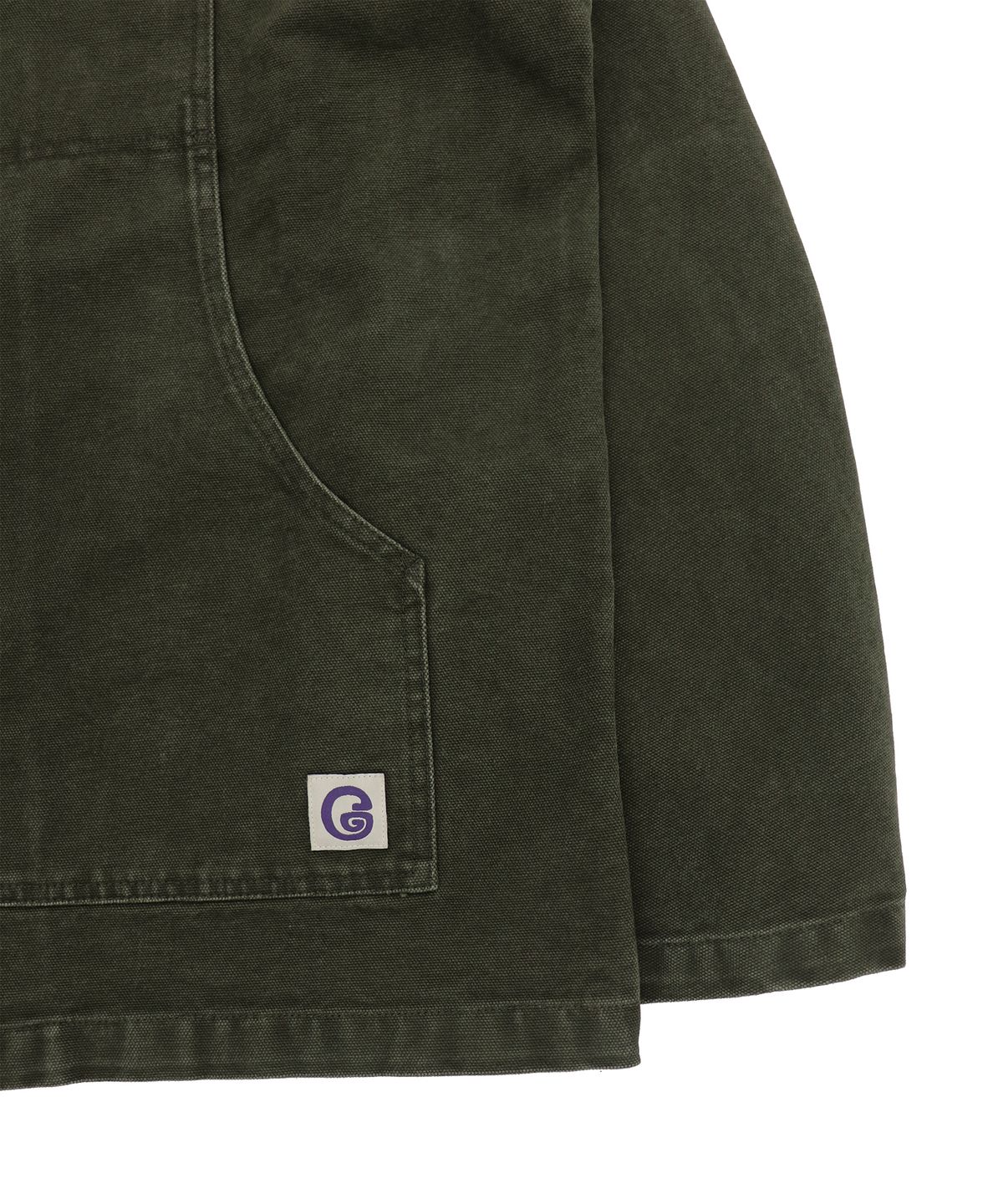 1011갤러리(1011 GALLERY) Gallery Twill Work Jacket - Washed Khaki