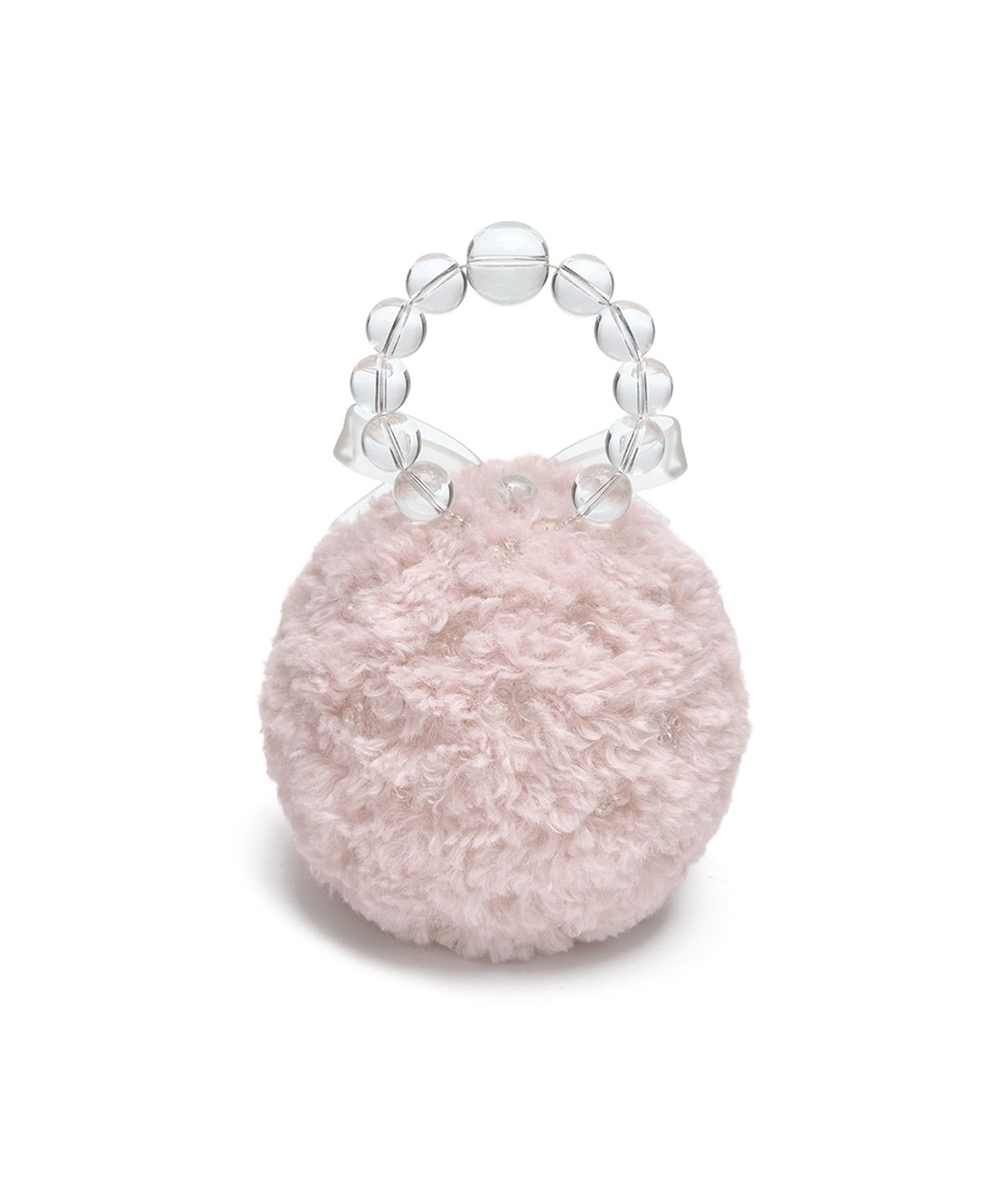 락피쉬웨더웨어(ROCKFISH WEATHERWEAR) [X SUSAN FANG] FURRY BUBBLE BOW BAG - PINK