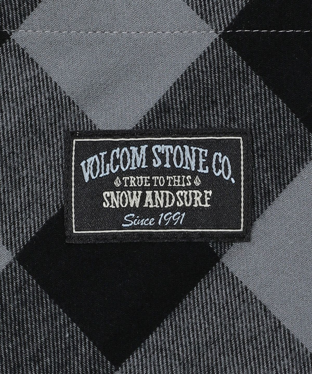 볼컴(VOLCOM) 스노우 앤 서프 플라넬 셔츠(블랙)