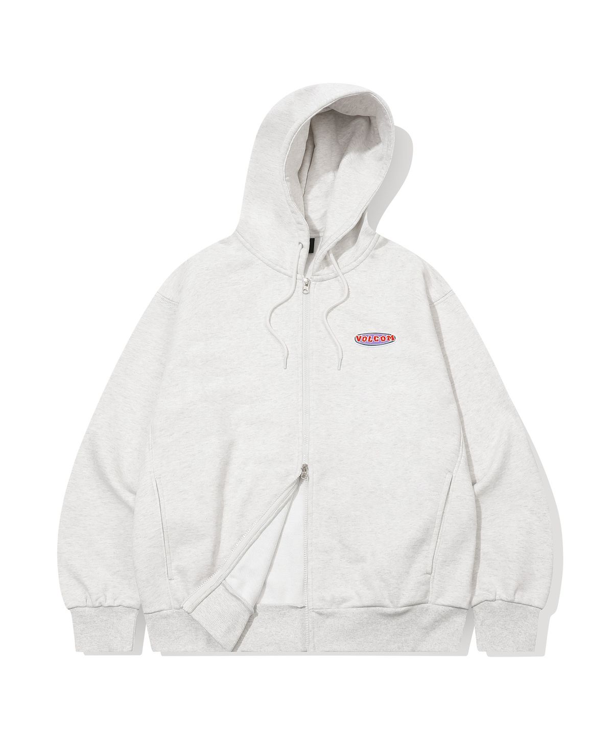볼컴(VOLCOM) 스톤에이지 후드 집업(아이스 그레이)