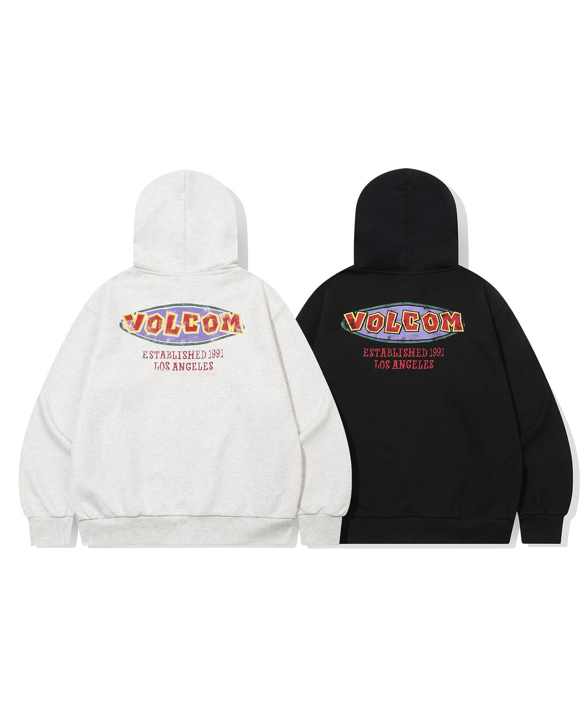 볼컴(VOLCOM) 스톤에이지 후드 집업(아이스 그레이)