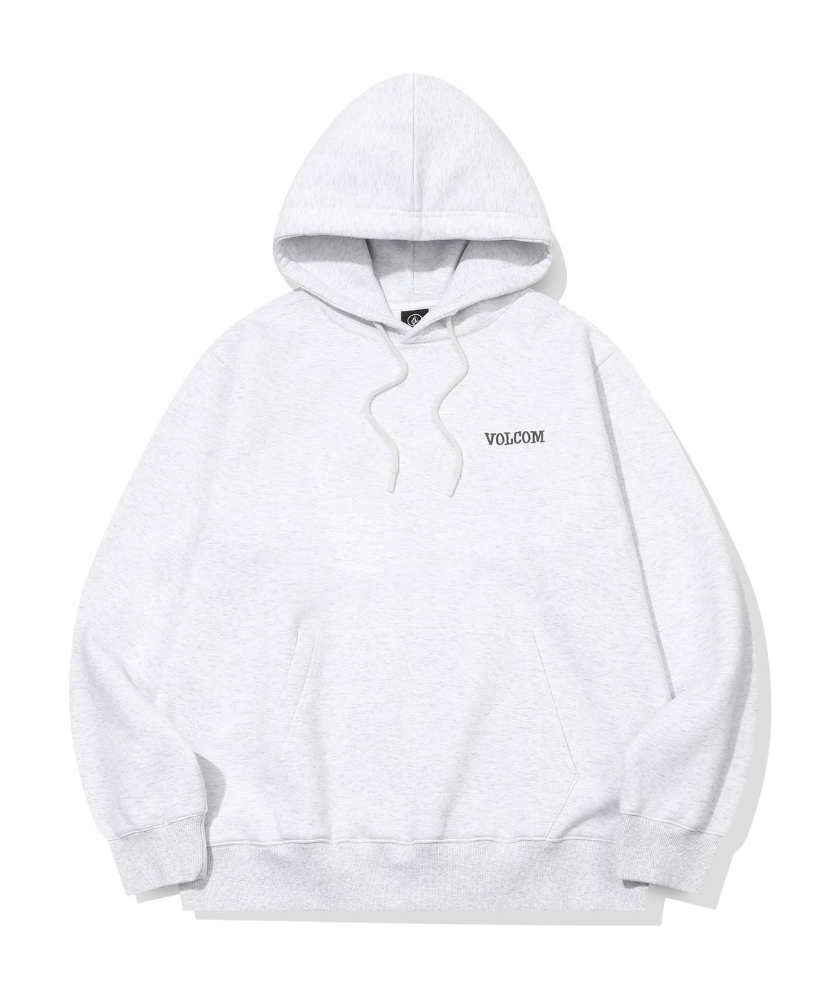 볼컴(VOLCOM) 서프 버디 기모 후드티(아이스 그레이)