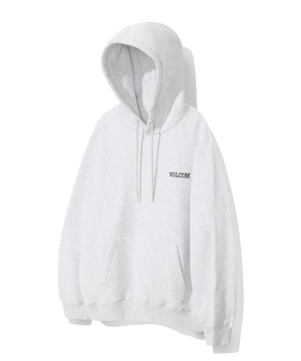 볼컴(VOLCOM) 서프 버디 기모 후드티(아이스 그레이)