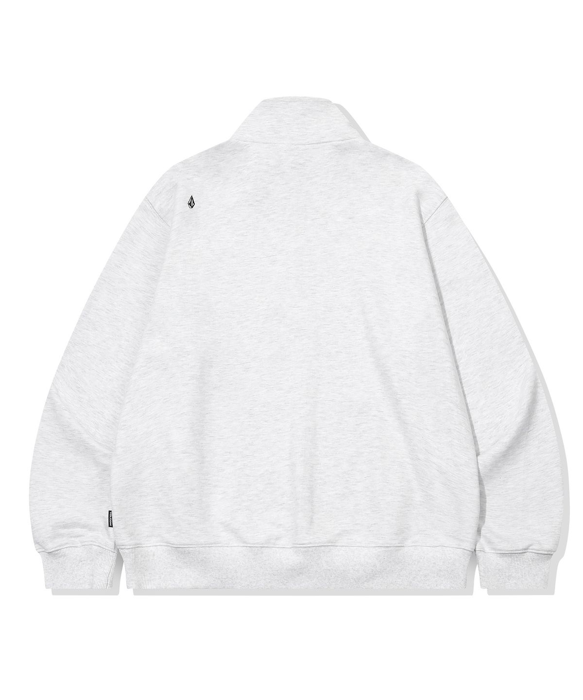 볼컴(VOLCOM) 스노우 앤 서프 하프 집업 맨투맨(아이스 그레이)