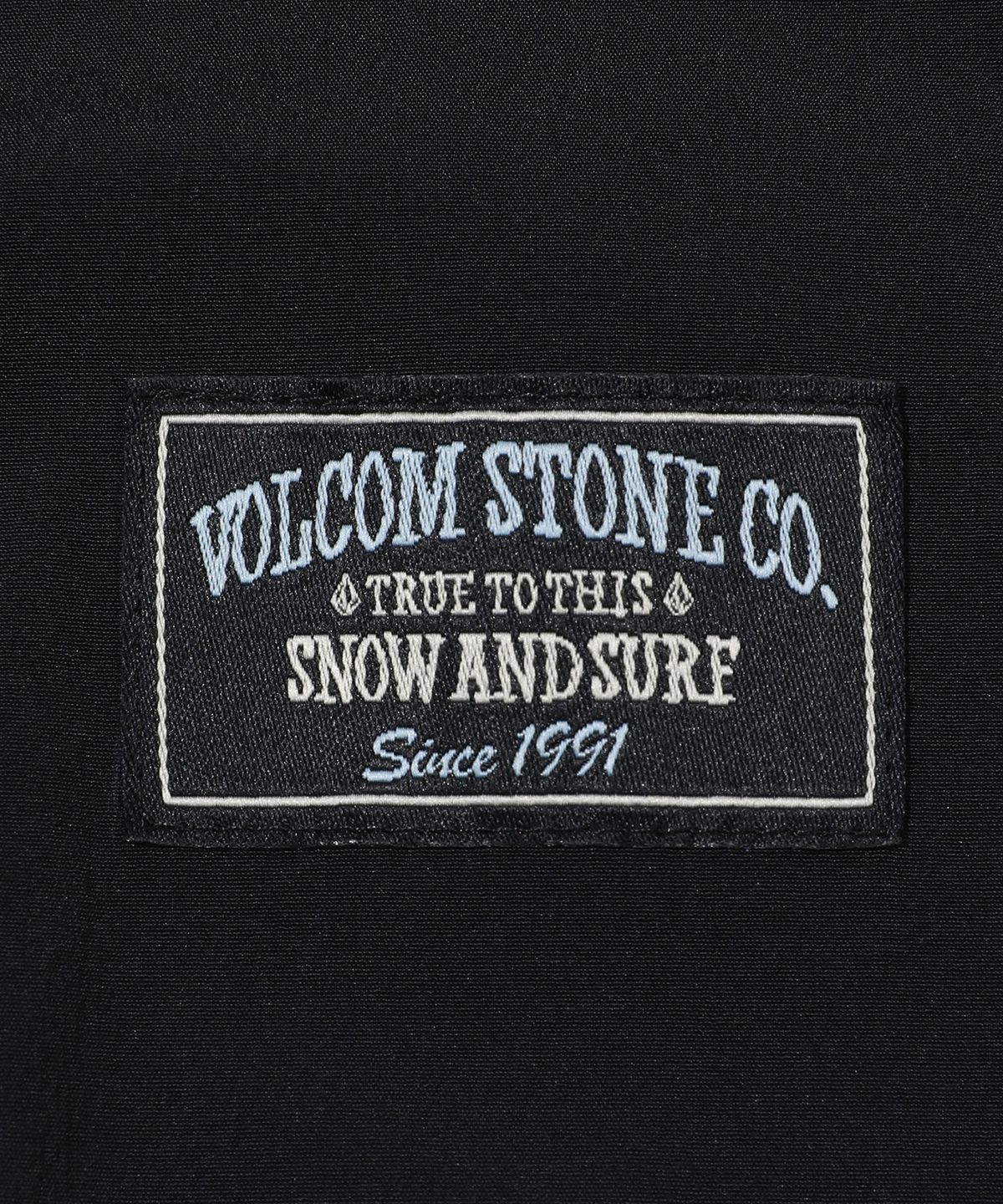 볼컴(VOLCOM) 스노우 앤 서프 윈드브레이커(블랙)