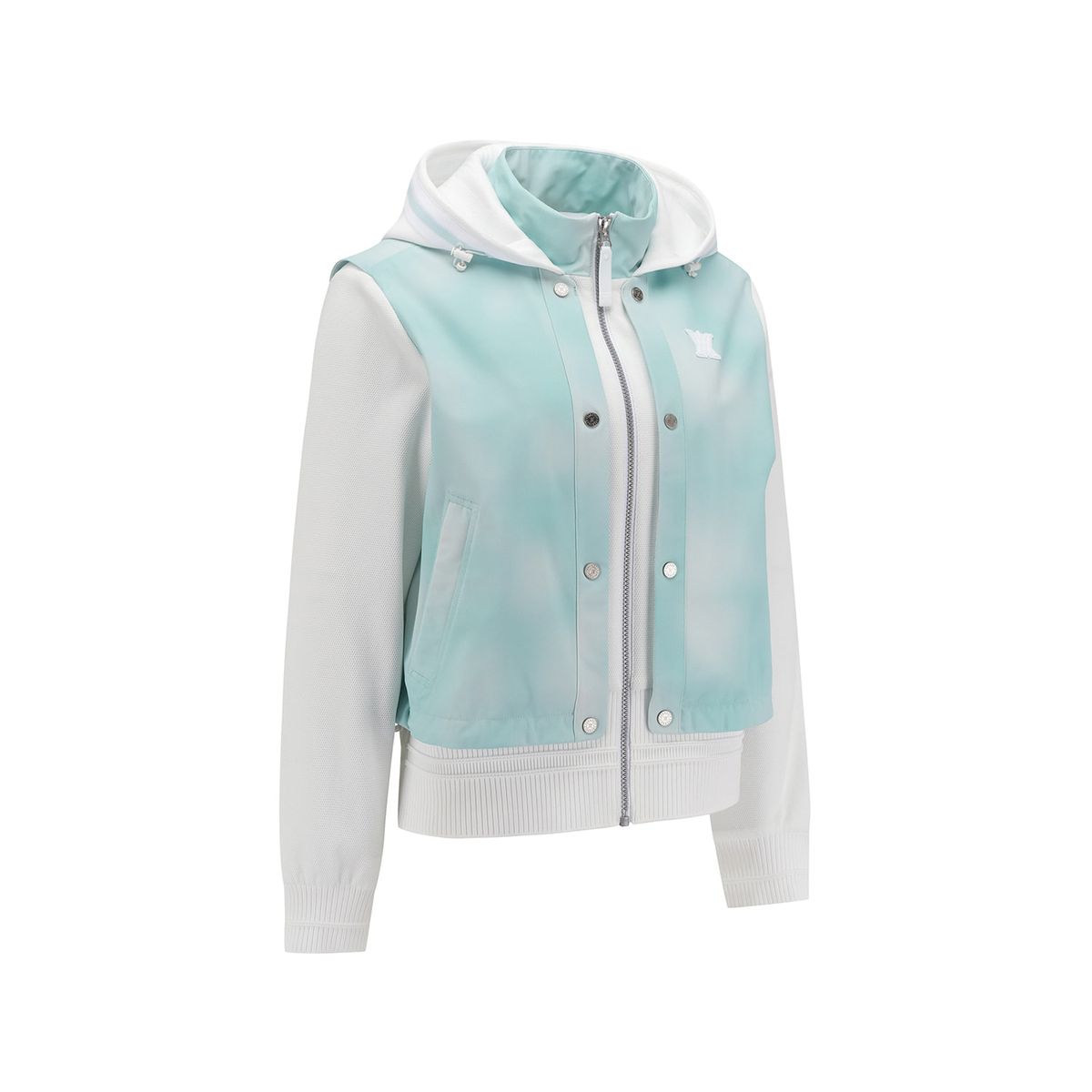 어뉴골프(ANEW GOLF) WOMEN FA GRADATION PATTERN HOODED JACKET_MT