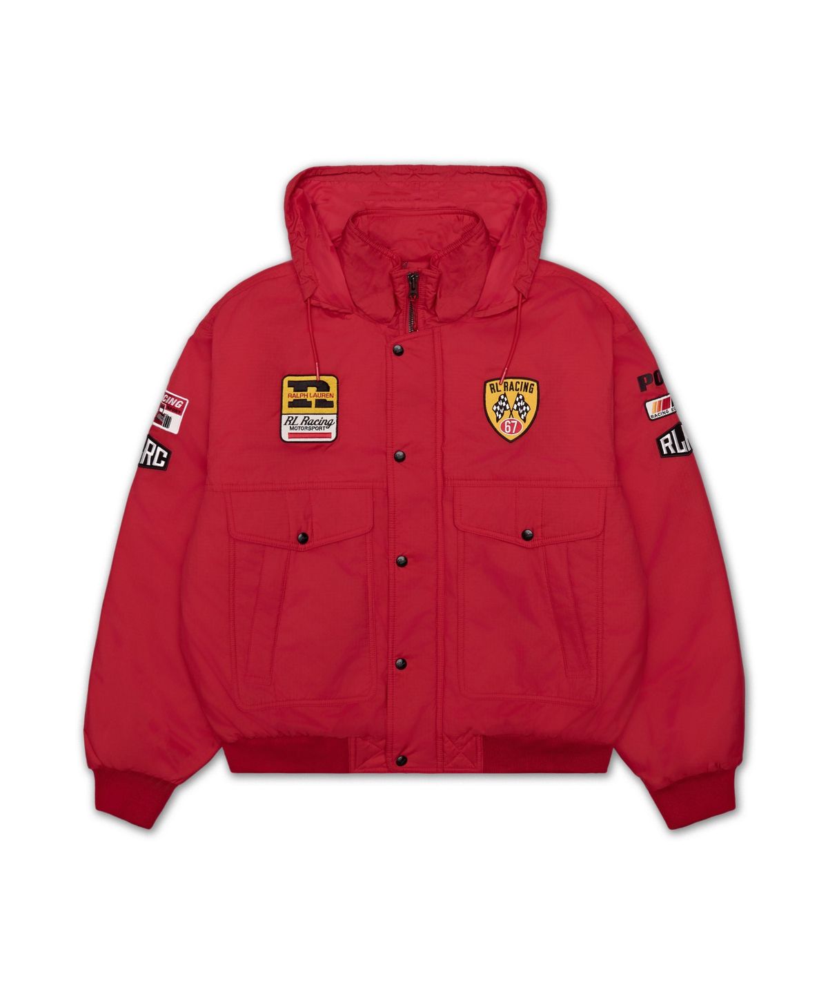 폴로 랄프 로렌(POLO RALPH LAUREN) 레이싱 재킷-레드